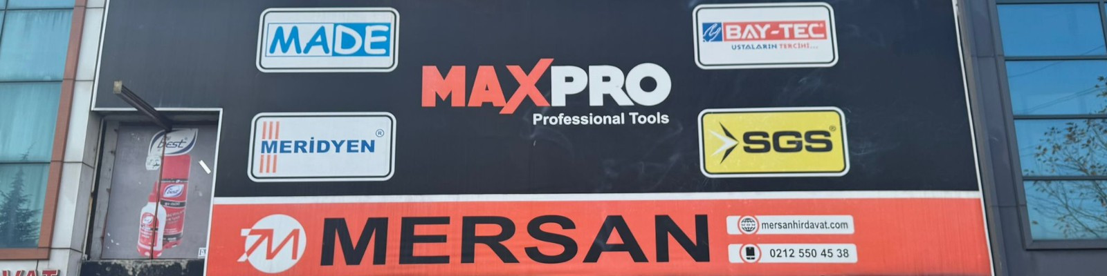 MERSAN TEKNİK HIRDAVAT İNŞAAT SAN.VE TİC.LTD ŞTİ. Banner
