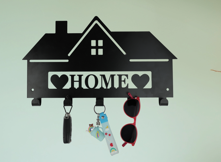 Metal Home Kapı Giriş Anahtarlık