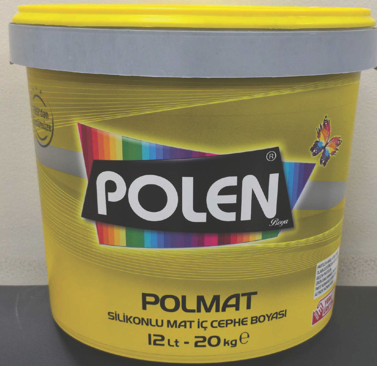 Polmat Silikonlu Mat İç Cephe Boyası 20 Kg